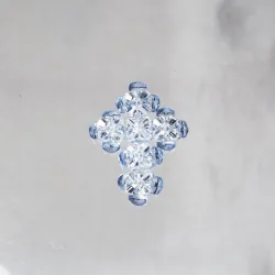  - Brooch Urielle -  - Laiton argenté